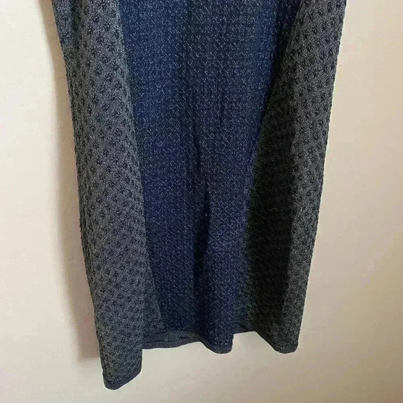 Rag & Bone Metallic Knit Fitted Dress Size Large - Picture 5 of 12